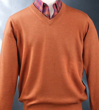 Viyella V-Neck Pullover Sweater