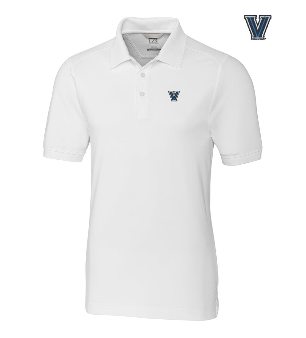 Cutter & Buck Villanova University Cotton+ Advantage Short Sleeve Polo