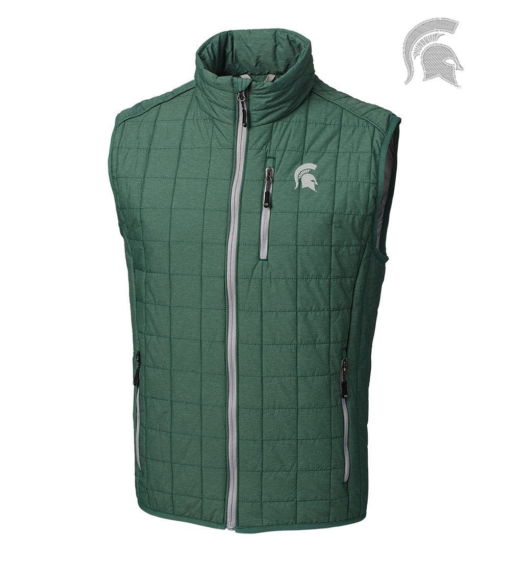 Cutter & Buck Michigan State University Insulated Full-Zip Vest