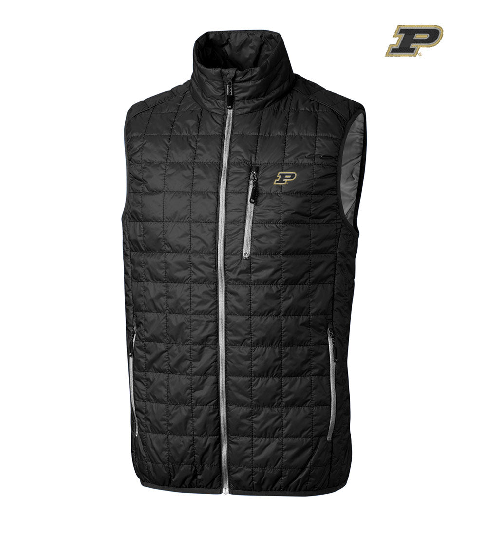 Cutter & Buck Purdue University Insulated Full-Zip Vest