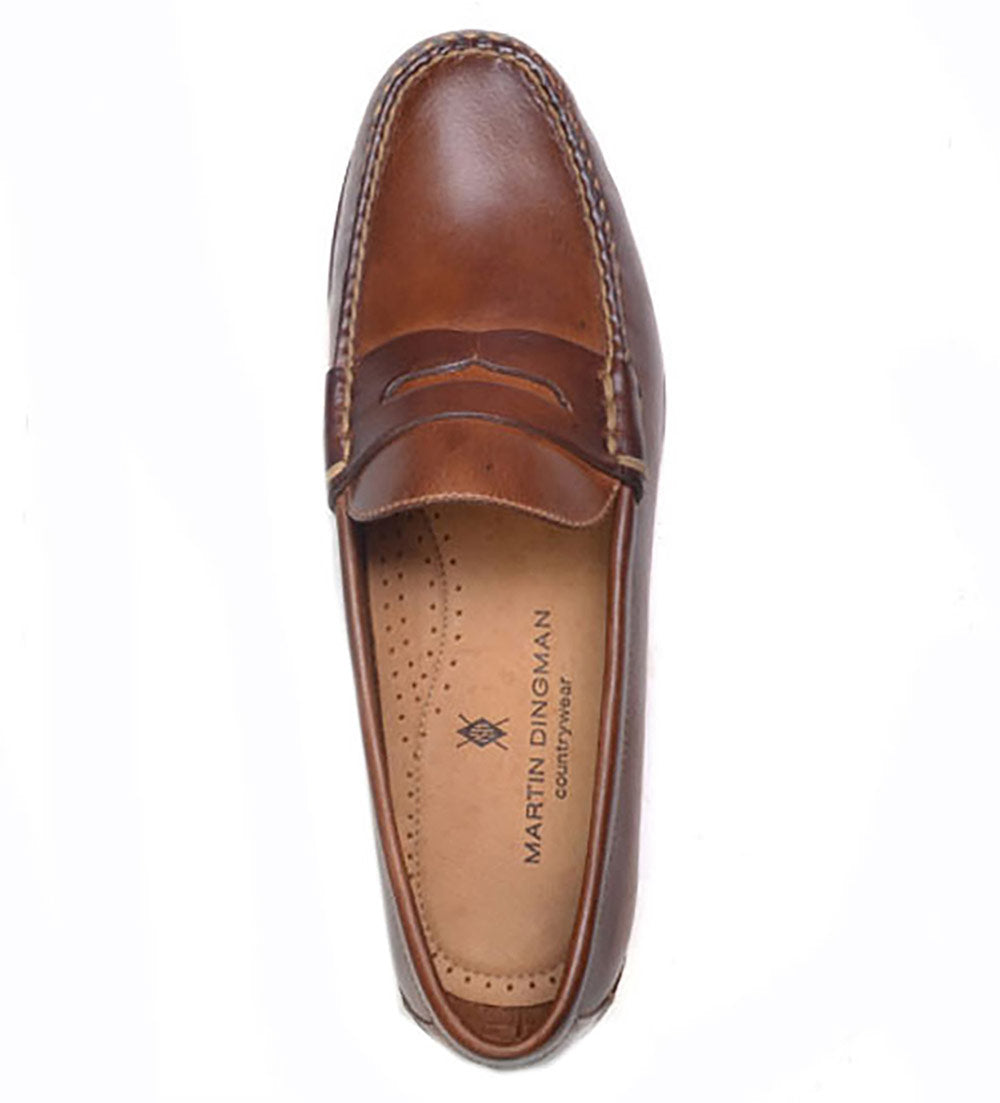 Martin Dingman Old Row Leather Penny Loafer