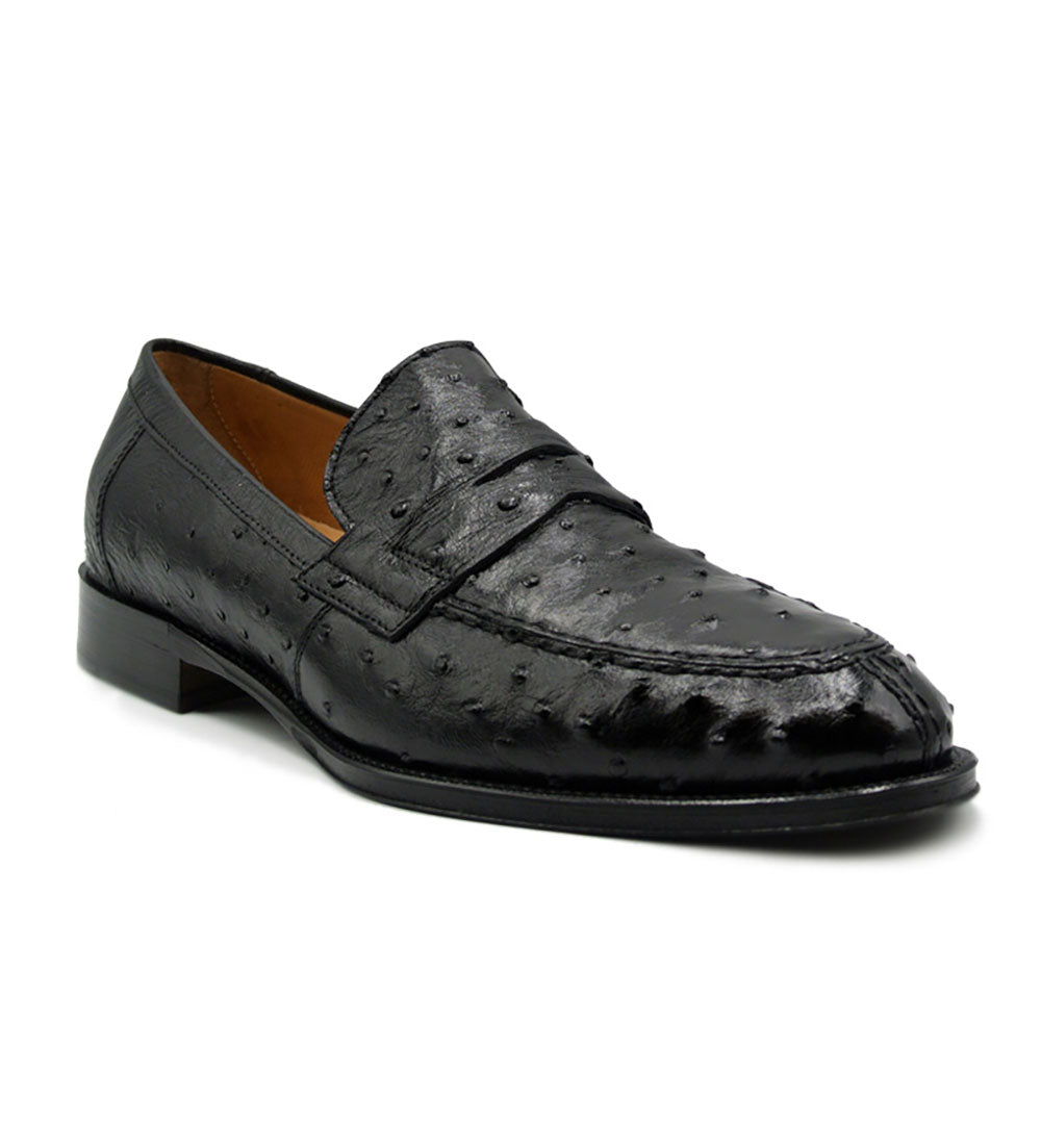 Authentic Louis Vuitton Men's Black Calf Leather Loafer Dress