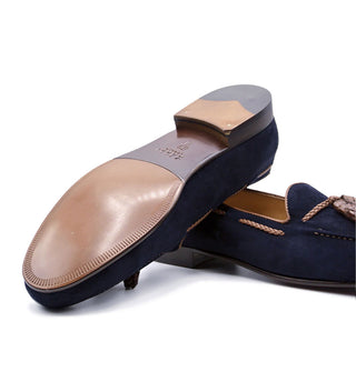 Zelli Naples Sueded Goatskin Tassel Loafer