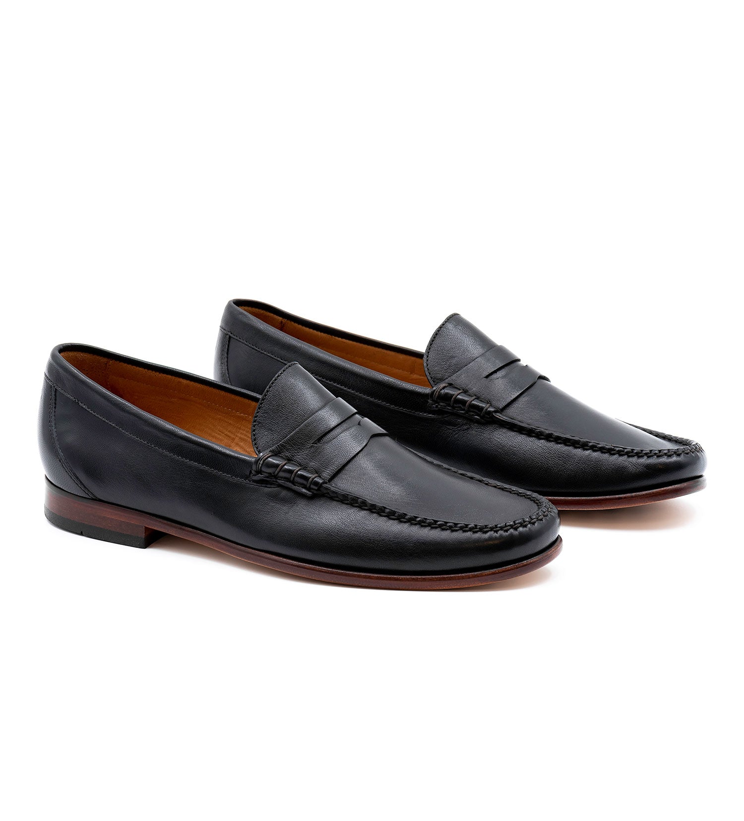 Men's Martin Dingman Maxwell Penny Loafer, Black, 11.5 Men's Martin Dingman Maxwell Penny Loafer, Black, 11.5