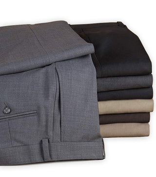 Patrick James Riviera Wash Wool Flat Front Slacks